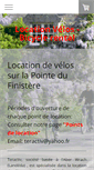 Mobile Screenshot of cycle-finistere.com