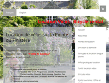 Tablet Screenshot of cycle-finistere.com
